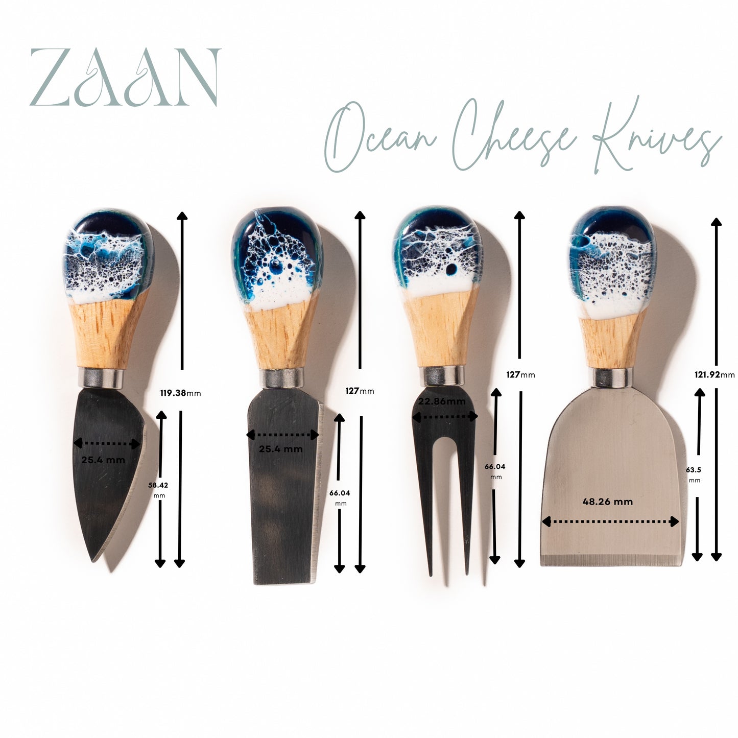 Ocean Cheese Knives