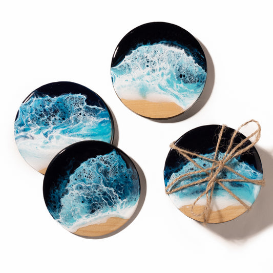 Ocean Coasters (Set of 4)