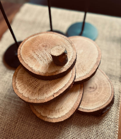 Wood Trunk Coasters