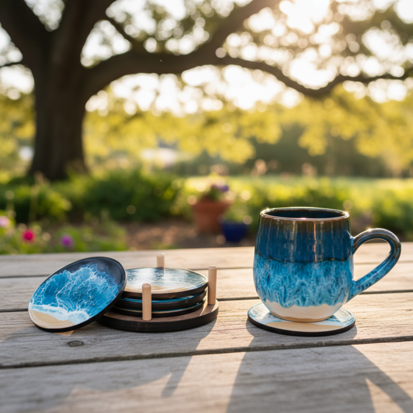 Ocean Coasters (Set of 4)