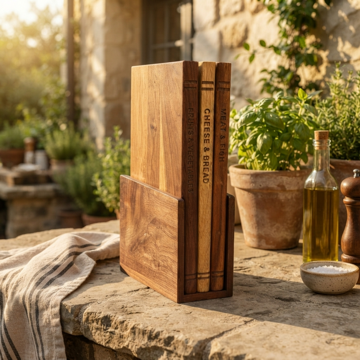 Book Cutting Board (Set of 3)