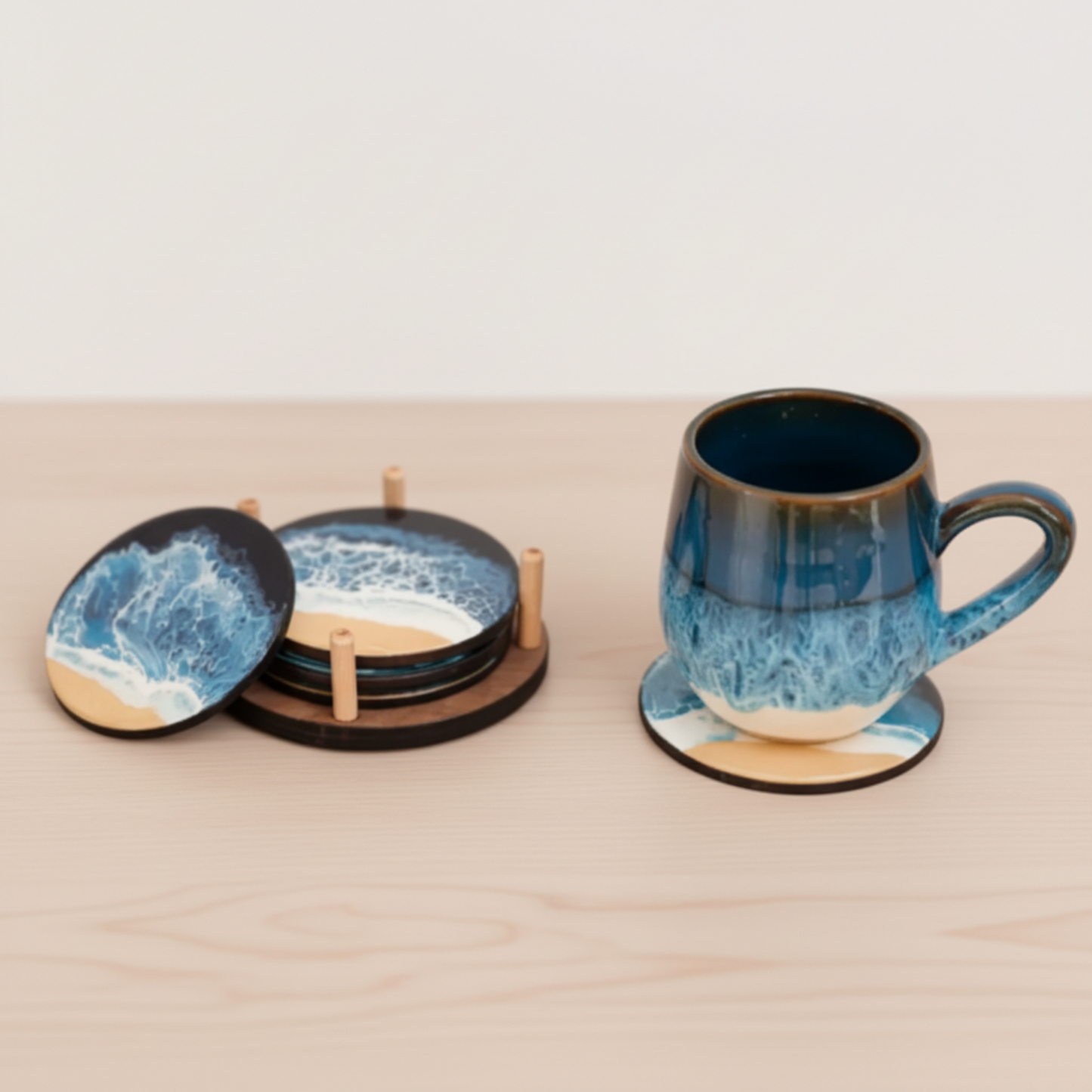 Ocean Coasters (Set of 4)