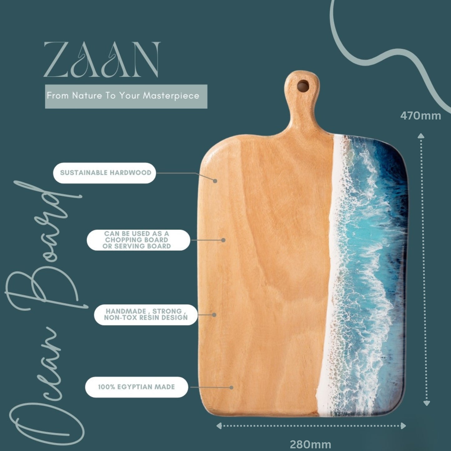 Large Ocean Board